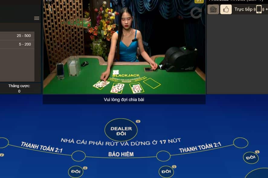 Luật chơi Blackjack
