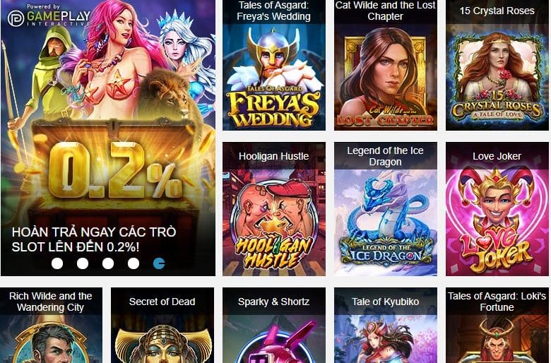 Slot Play'n go W88