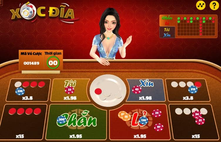 tham gia Xóc đĩa trực tuyến