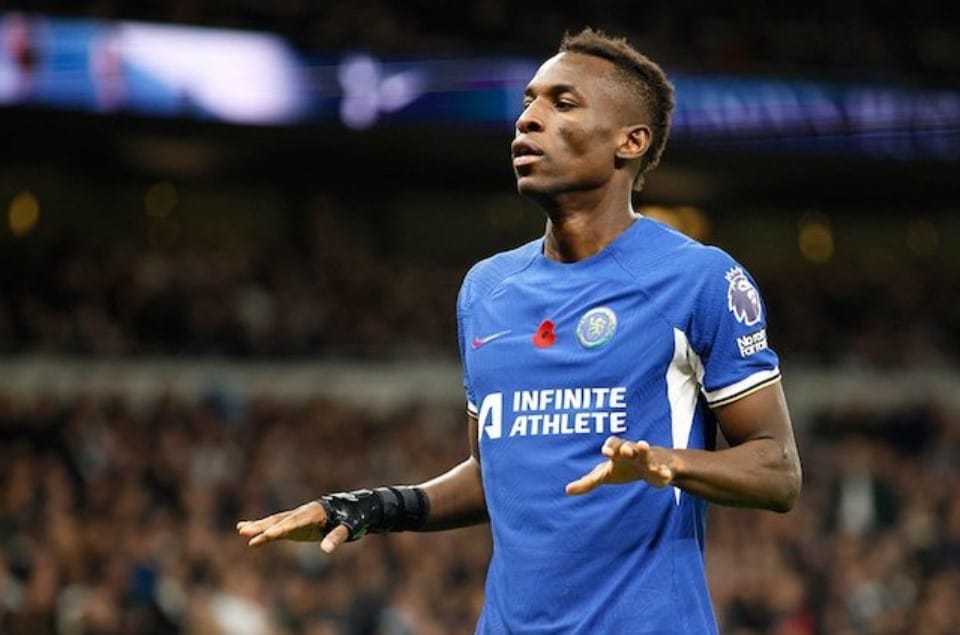 Tiền đạo Chelsea, Nicolas Jackson 