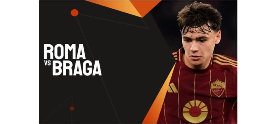 Soi kèo trận AS Roma vs Braga UEL 2024/2025 lúc 00h45 ngày 13/12/2024
