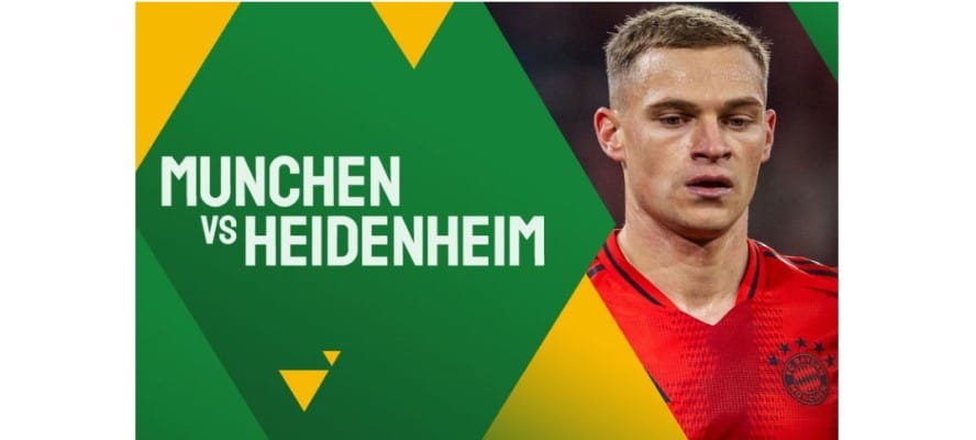 Soi kèo trận Bayern Munich vs Heidenheim VĐQG Đức 2024/25 lúc 21h30 ngày 07/12/2024