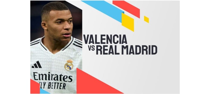 Soi kèo trận Valencia vs Real Madrid La Liga 2024/2025 lúc 03h00 ngày 04/01/2025