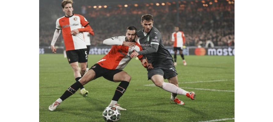 Soi kèo trận AC Milan vs Feyenoord lúc 00h45 ngày 19/02/2025