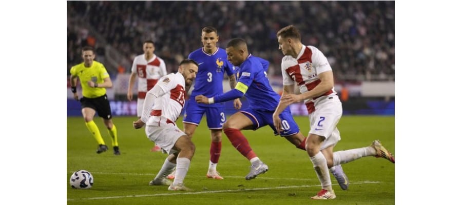 Soi kèo trận Pháp vs Croatia lúc 02h45 ngày 24/03/2025