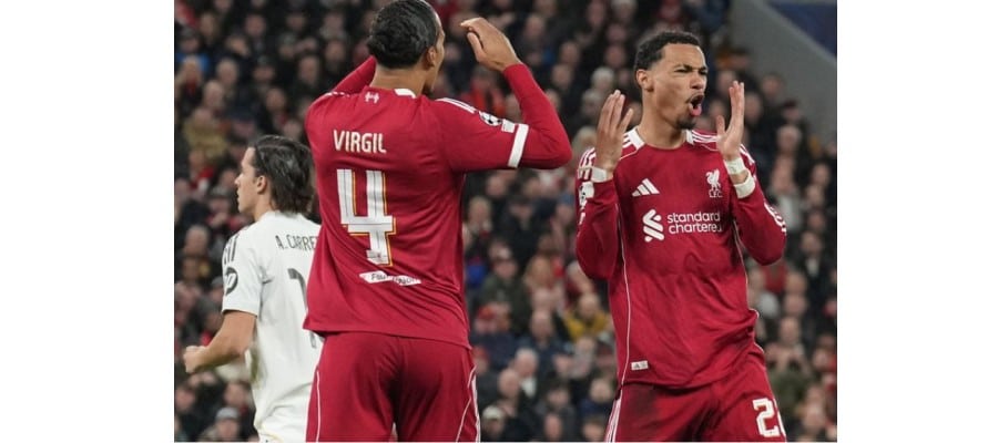 Soi kèo Liverpool vs PSV Eindhoven lúc 03h00 ngày 27/11/2025