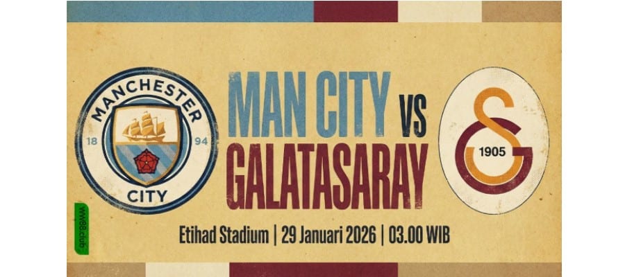 Soi kèo Manchester City vs Galatasaray lúc 03h00 ngày 29/01/2026