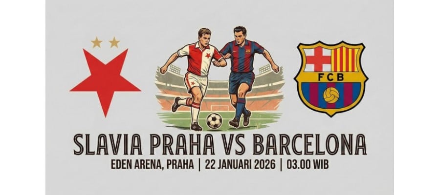 Soi kèo Slavia Prague vs Barcelona lúc 03h00 ngày 22/01/2026
