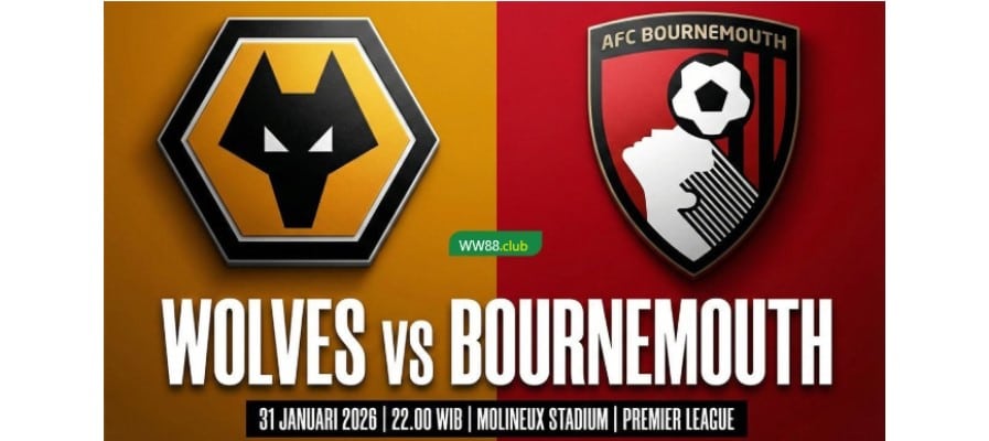 Soi kèo Wolves vs Bournemouth lúc 22h00 ngày 31/01/2026