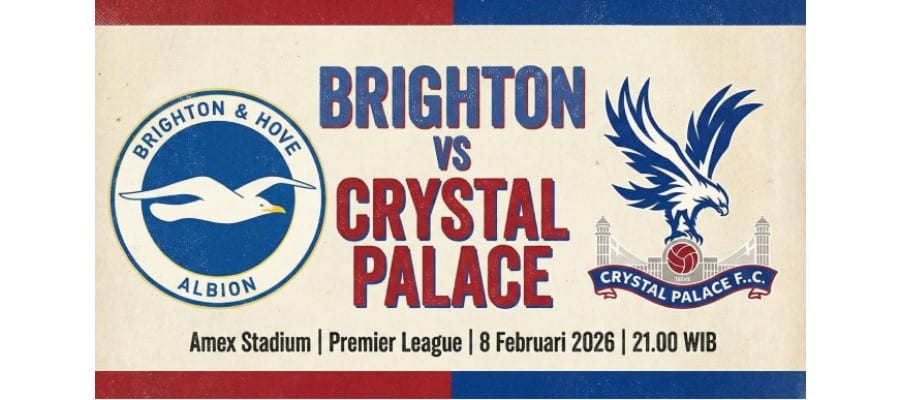 Soi kèo Brighton vs Crystal Palace lúc 21h00 ngày 08/02/2026
