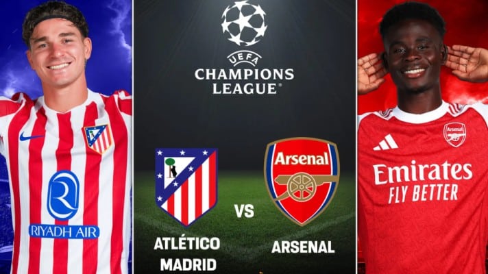 Soi kèo trận Atletico Madrid vs Arsenal, 02h00 ngày 30/4/2026, Champions League