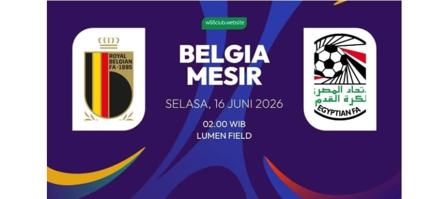 Soi kèo Bỉ vs Ai Cập lúc 02h00 ngày 16/06/2026