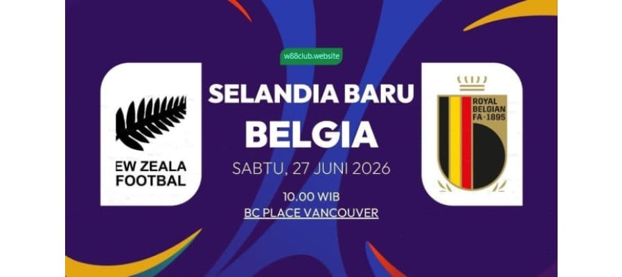 Soi kèo New Zealand vs Bỉ lúc 10h00 ngày 27/06/2026
