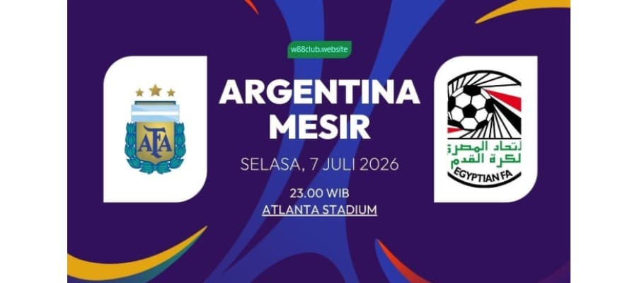 Soi kèo Argentina vs Ai Cập lúc 23h00 ngày 07/07/2026
