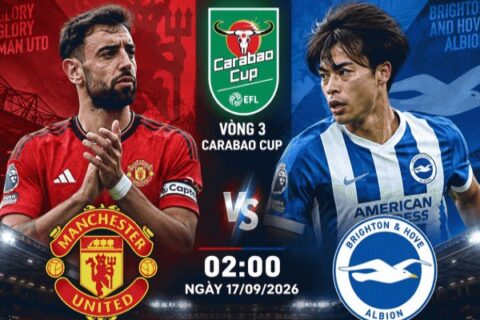 Dự đoán trận đấu Man Utd vs Brighton 02h00 ngày 17/9/2026