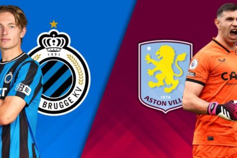 Soi kèo trận Club Brugge vs Aston Villa, 23h45 ngày 8/9/2026