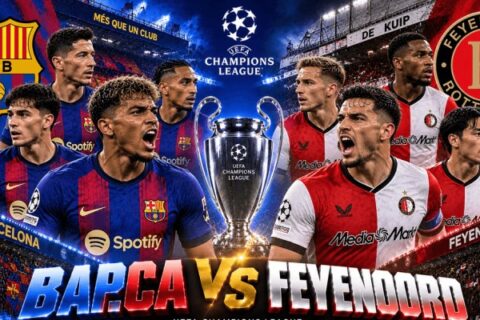 Soi kèo Barcelona vs Feyenoord sẽ khởi đầu chiến dịch Champions League bằng cuộc đối đầu tại sân vận động Camp Nou